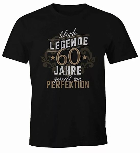 MoonWorks Print-Shirt Herren Geschenk T-Shirt Geburtstag Lebende Legende 30 günstig online kaufen