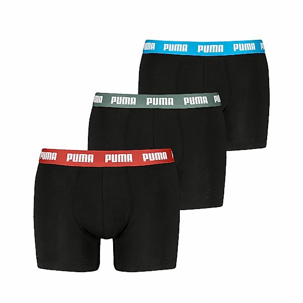 PUMA Boxershorts "MEN EVERYDAY BOXER 3P", (3er Pack), mit Komfortbund günstig online kaufen