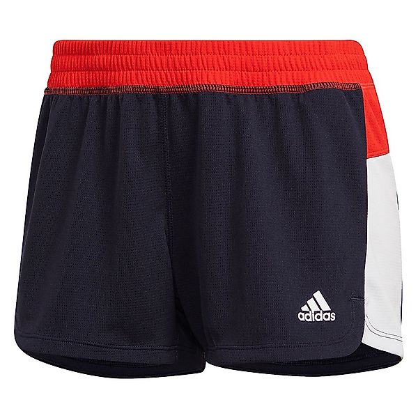 Adidas Pacer Colorblock Shorts Hosen XS Legend Ink / Vivid Red günstig online kaufen