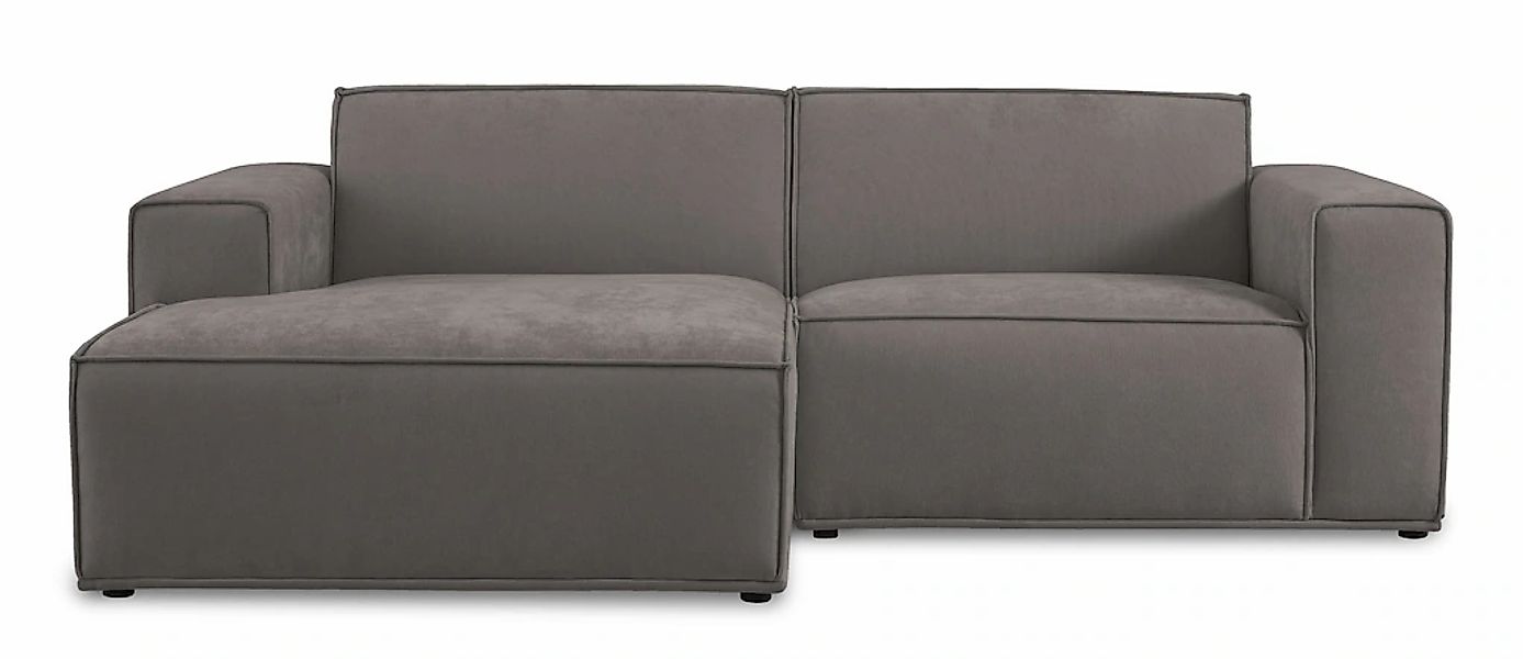 Home affaire Ecksofa »Avelin, 228 cm, L-Form, Chenille, Struktur-Boucle« mi günstig online kaufen