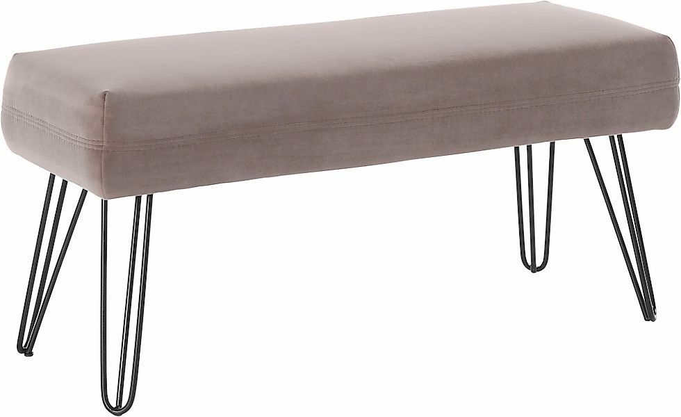 exxpo - sofa fashion Sitzbank "Doppio" Frei im Raum stellbar günstig online kaufen