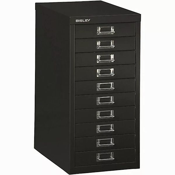 Bisley Beistellschrank MultiDrawer Schrank aus Stahl, 10 Schubladen, ohne S günstig online kaufen