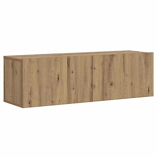 vidaXL TV-Wandschrank Artisan-Eiche 100x30x30 cm Holzwerkstoff 856019 günstig online kaufen