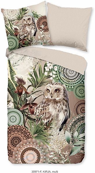 hip Wendebettwäsche »Kirja«, Biber, 135x200, Warm, Weich, Wendeoptik, Reißv günstig online kaufen