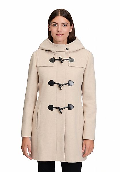Gil Bret Dufflecoat mit Wolle und verdecktem Reißverschluss günstig online kaufen