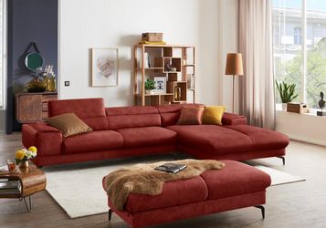 W.SCHILLIG Ecksofa "piedroo, Designsofa mit tollem Sitzkomfort, bequem, L-F günstig online kaufen