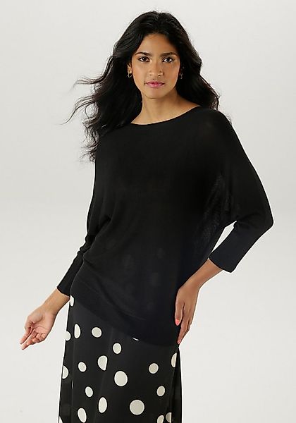 Aniston SELECTED Strickpullover mit U-Boot-Ausschnitt günstig online kaufen