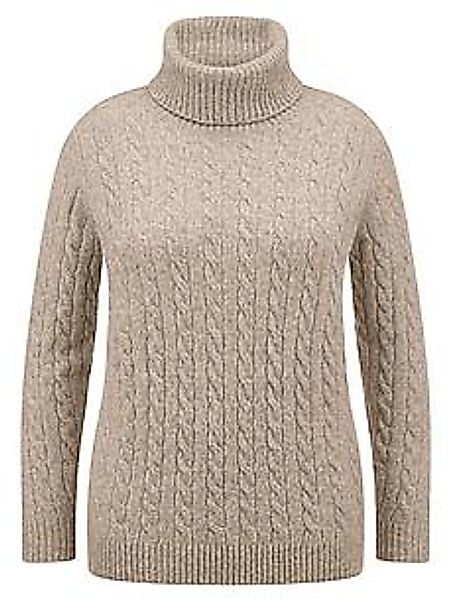 Rollkragen-Pullover Anna Aura beige günstig online kaufen