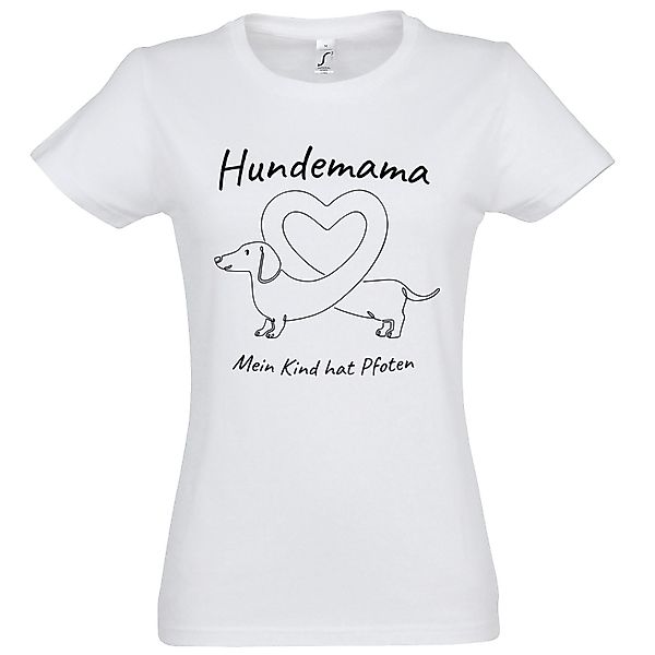 Youth Designz Print-Shirt Hundemama Damen T-Shirt günstig online kaufen