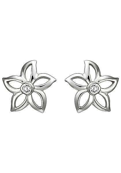 JOBO Paar Ohrstecker Blume, 925 Silber günstig online kaufen