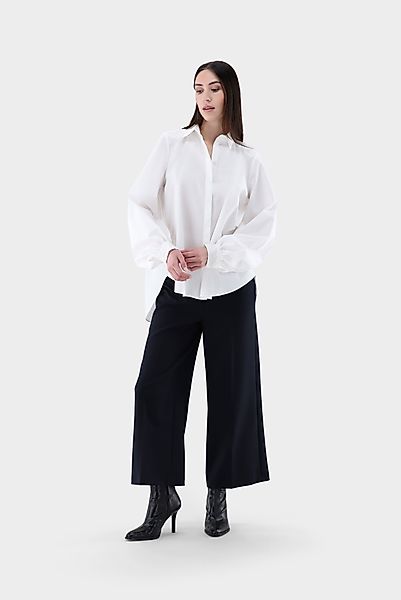 Bluse mit Ballonärmeln und lockerer Passform günstig online kaufen