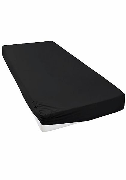 Leonique Spannbettlaken »Malia in Gr. 90x200, 140x200 oder 180x200 cm«, aus günstig online kaufen