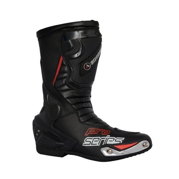 BOHMBERG Motorradstiefel aus echtem Leder / günstig online kaufen
