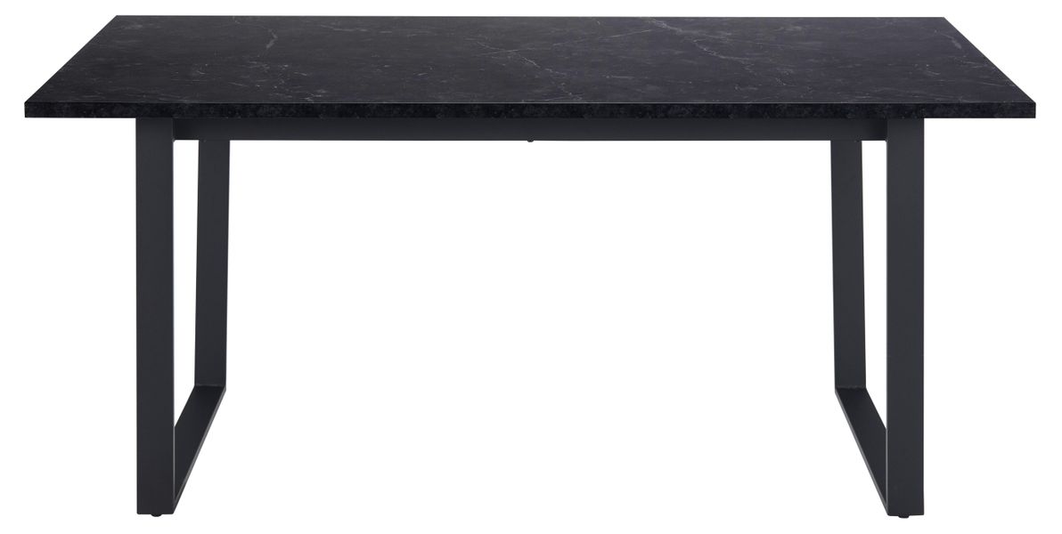 ebuy24 Esstisch Amble Esstisch 90x160cm schwarz günstig online kaufen