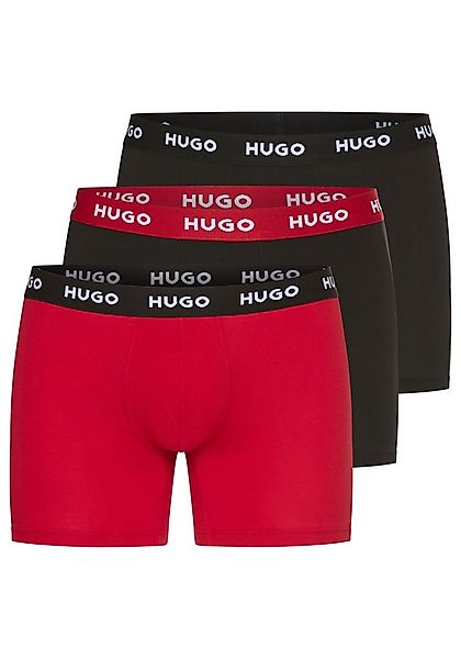 HUGO Boxer BOXERBR TRIPLE (Packung, 3-St., 3er) mit elastischem Bund günstig online kaufen