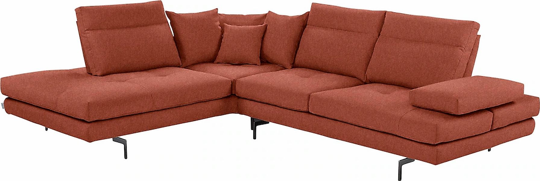 CALIA ITALIA Ecksofa "Toby Wing, B/T: 288/232 cm, Designsofa, Premium Sitzk günstig online kaufen