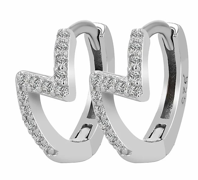 Adelia´s Klappcreolen "Damen Ohrringe – Klappcreole aus 925 Silber" Schöne günstig online kaufen