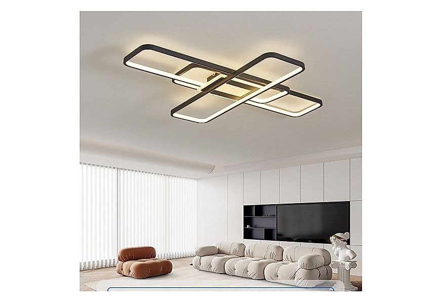 OYLCDI Deckenleuchten LED Deckenlampe Ø40cm,Dimmbar mit Fernbedienung für W günstig online kaufen