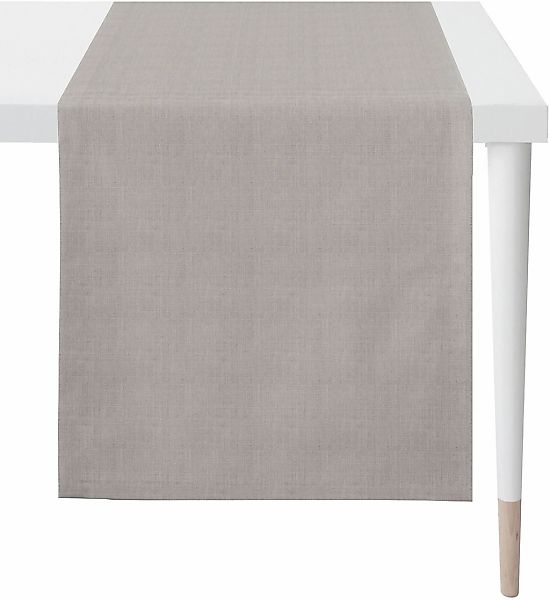APELT Tischläufer "Arizona, Uni-Basic" Leinenoptik günstig online kaufen