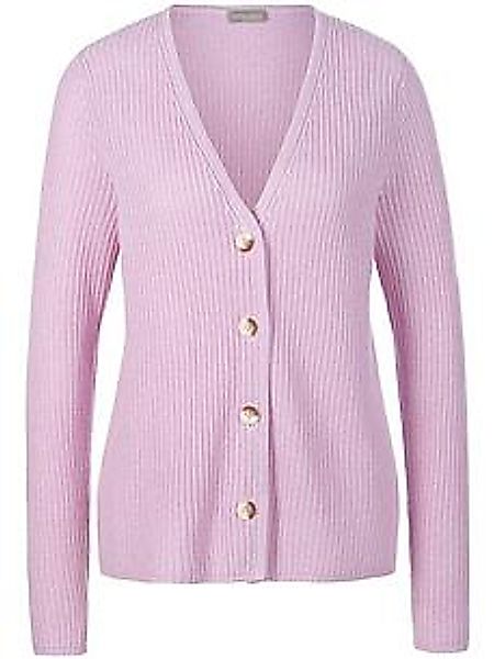 Strickjacke aus Seide und Kaschmir include rosé günstig online kaufen