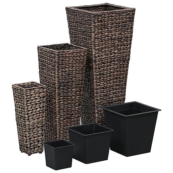 vidaXL Blumentopf Blumenkübel 3 Stk. Wasserhyazinthe günstig online kaufen