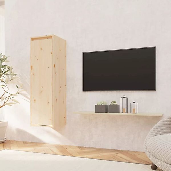 vidaXL Regal Wandschrank 30x30x100 cm Massivholz günstig online kaufen