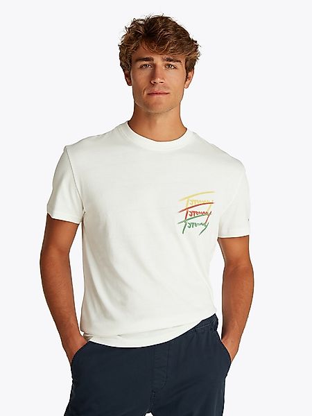 Tommy Jeans Herren T-Shirt Dm0dm20771 günstig online kaufen