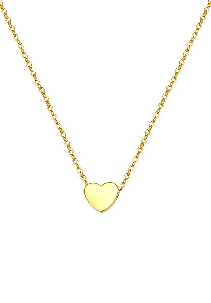 Hey Happiness Herzkette Sweetheart Anhänger Halskette Damen, Vergoldet 18K günstig online kaufen