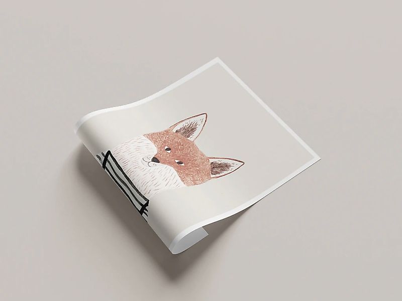 Lüttenhütt Poster "Fuchs", Fantasy-Füchse-Tiere, (1 St.), HD Premium Druck günstig online kaufen