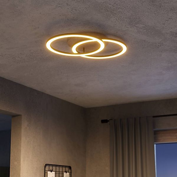EGLO connect Smart-LED-Deckenlampe Lomaltas-Z, 58cm, 4400lm günstig online kaufen