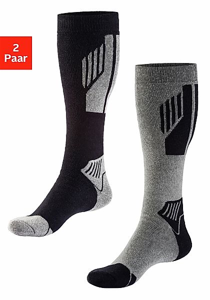 H.I.S Skistrümpfe Packung, 2 Paar tlg. mit bequemem Vollfrottee günstig online kaufen