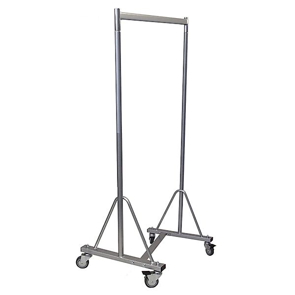 GERSO Kleiderständer Stabiler Profi Kleiderständer auf Rollen 160kg verchro günstig online kaufen