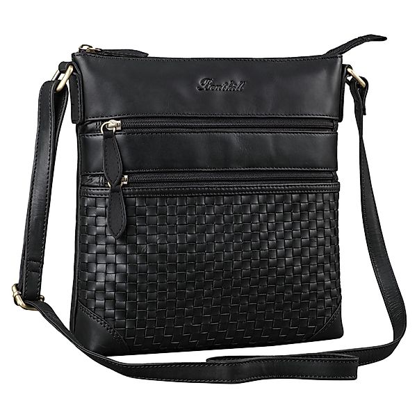 Benthill Umhängetasche Damen Echt Leder Schultertasche günstig online kaufen