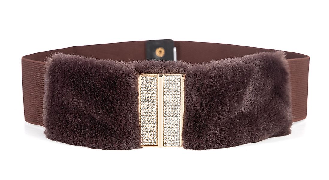 Cassandra Accessoires Taillengürtel "Sofia" Stretchgürtel, Plüschgürtel, günstig online kaufen