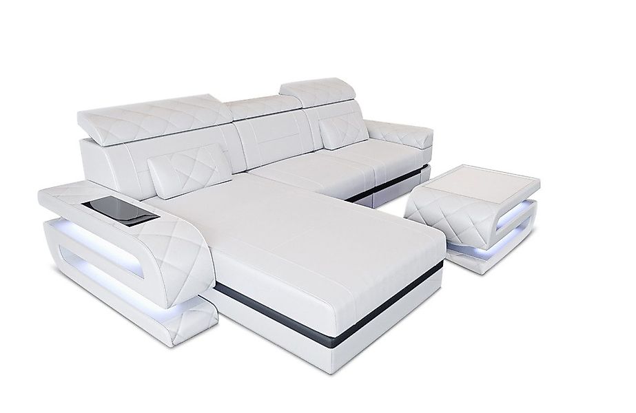 Sofa Dreams Ecksofa Ledersofa Bologna L günstig online kaufen