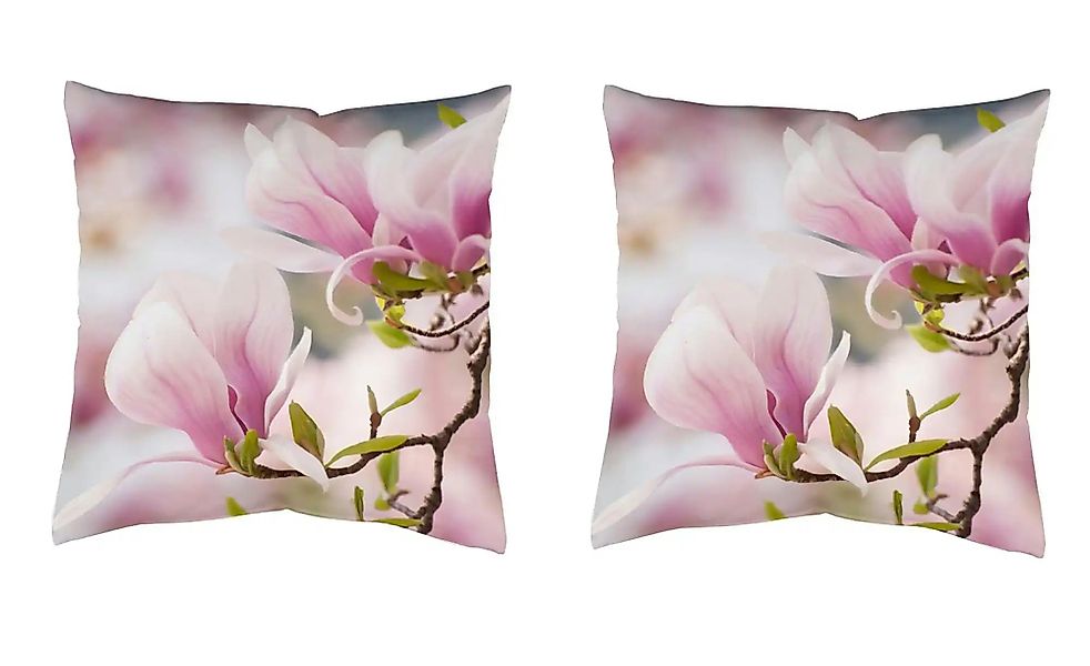 HOME Wohnideen Kissen   ¦ rosa/pink ¦ Maße (cm): B: 50 H: 50 Dekokissen & D günstig online kaufen