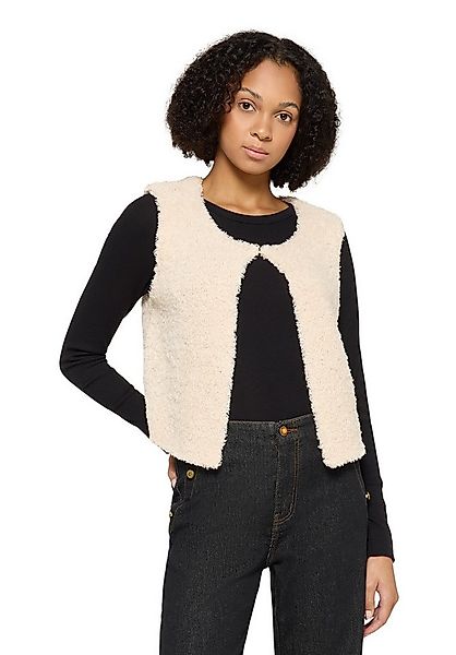 Cartoon Strickjacke Damen mit Rundhalsausschnitt (1-tlg) günstig online kaufen