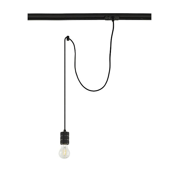 Lindby Stromschienenleuchte Linaro 10031691 Modern in Schwarz aus Aluminium günstig online kaufen