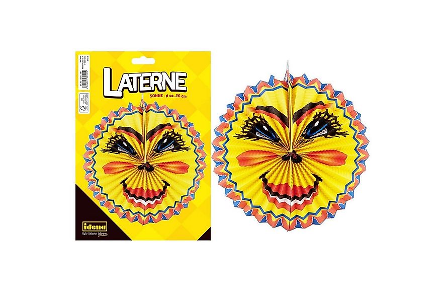 Idena Umzugslaterne Idena Sonnenlaterne rund D26cm FSC-Mix günstig online kaufen