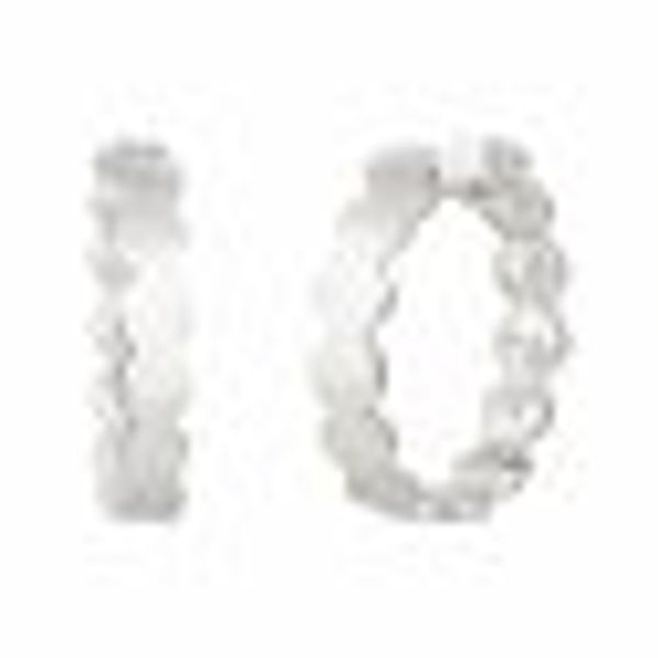 Creolen 925 Sterling Silber rhodiniert Boho günstig online kaufen