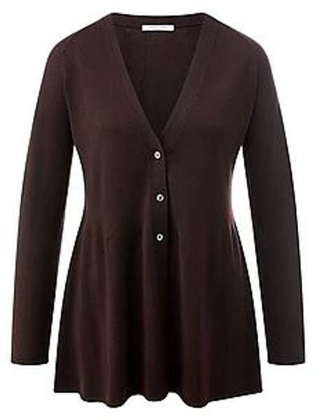 Strickjacke Peter Hahn braun günstig online kaufen