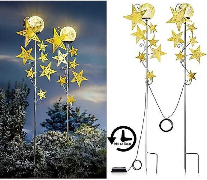 Luna24 simply great ideas... LED Gartenleuchte LED Gartenstecker Sternenzau günstig online kaufen