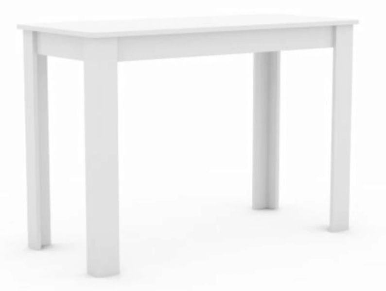 VCM Holz Esstisch Küchentisch Tisch Esal 110 x 50 cm weiß günstig online kaufen