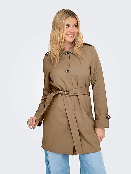 ONLY Trenchcoat "ONLDISA LIFE SB TRENCHCOAT CC OTW" klassischer Schnitt günstig online kaufen