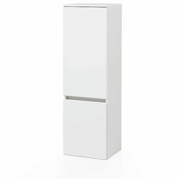 Held Möbel Midischrank Salerno 40 cm matt Weiß-Weiß günstig online kaufen