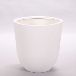 Elegant Einrichten Pflanzkübel Fiberglas Schale rund günstig online kaufen