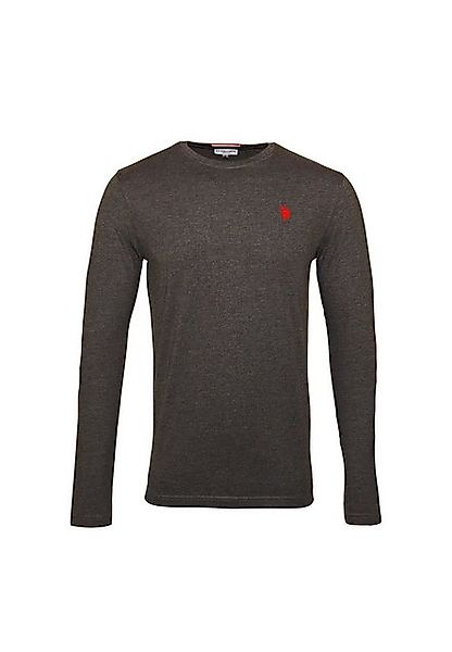 U.S. Polo Assn Longsleeve Longsleeve Langarmshirt mit Rundhalsausschnitt (1 günstig online kaufen