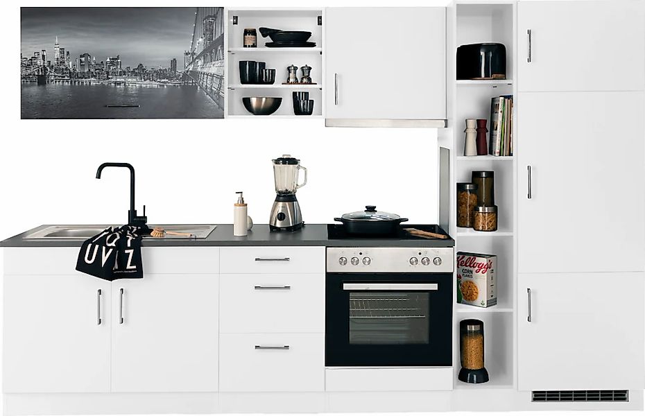 KOCHSTATION Küchenzeile "KS-Paris – Küchen mit einzigartigen Fotomotiven au günstig online kaufen