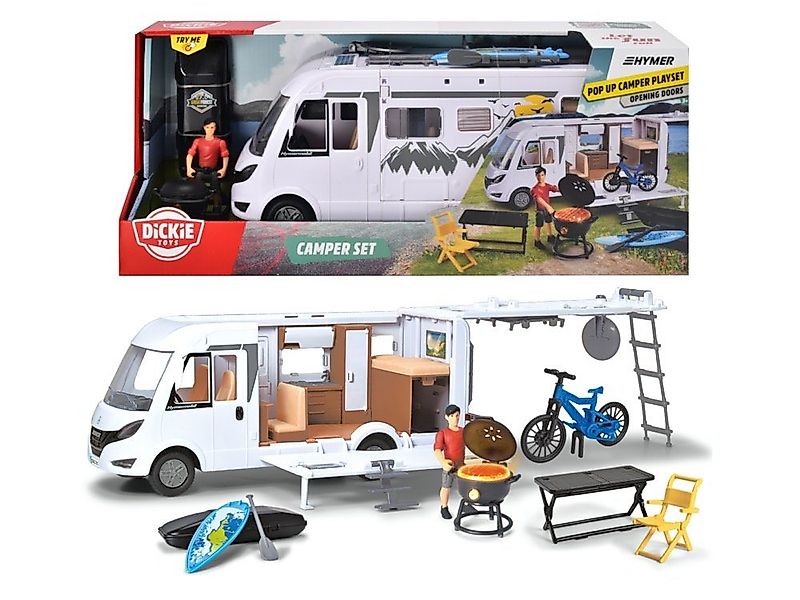 Dickie Toys Spielzeug-Polizei Urban & Adventure Camper Set 203837021 günstig online kaufen