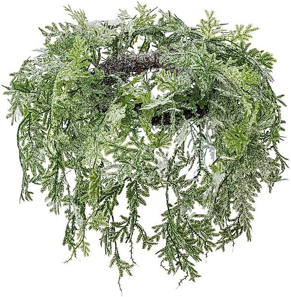 Creativ green Dekokranz Weihnachtsdeko, mit gefrosteter Optik, Maße aufgehä günstig online kaufen